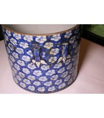 Antico Vaso-biscottiera porcellana cinese 