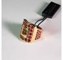 Anello Zancan oro e rubini