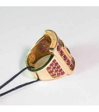 Anello Zancan oro e rubini